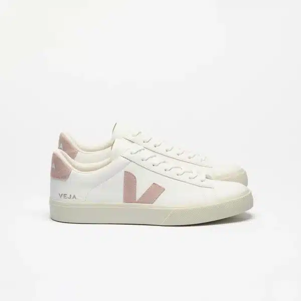CAMPO LEATHER CHROMEFREE WHITE - VEJA