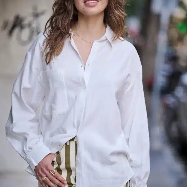 Chemise Cyliane Blanche - Laure + Max