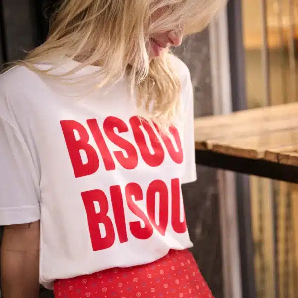 Tshirt Trey bisou Rouge - Laure + Max