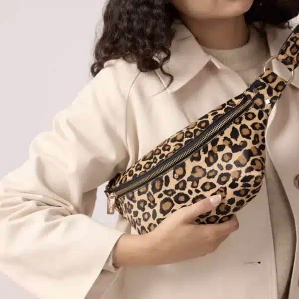 Sac Banane Nicole Pony Léopard - Maradji