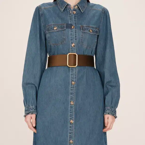 Ceinture Suedine vert foret Nelsie - Grace & Mila