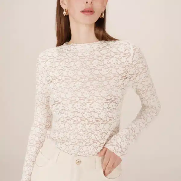 Tshirt Ecru Shady - Grace & Mila