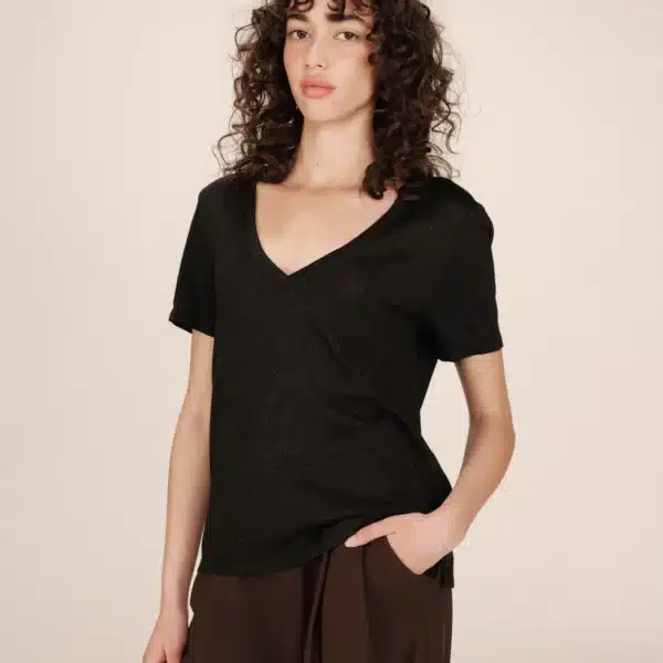 Tshirt noir Stardust - Grace & Mila