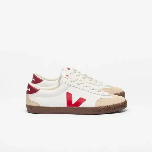 Veja Volley Leather White Pekin Bark