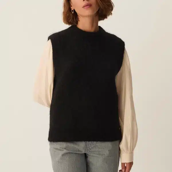 Pull Alberto Noir - Des Petits Hauts