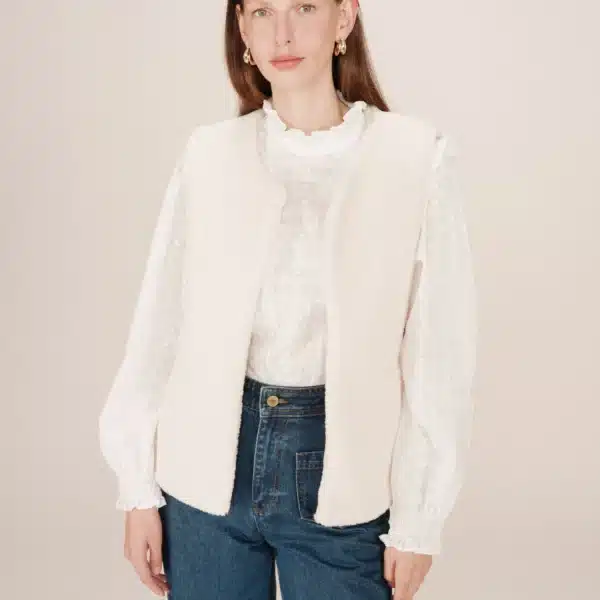 Veste ecru Sinatra - Grace & Mila