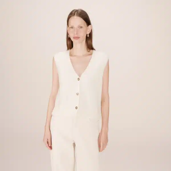 Cardigan Ivoire Santa  - Grace & Mila