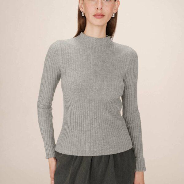 Pull gris Saturday - Grace & Mila