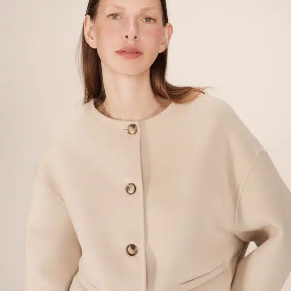 Manteau Greige Stomy - Grace & Mila