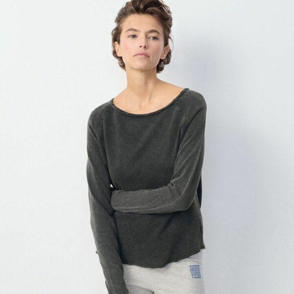 Tshirt femme sonoma Gris - American Vintage