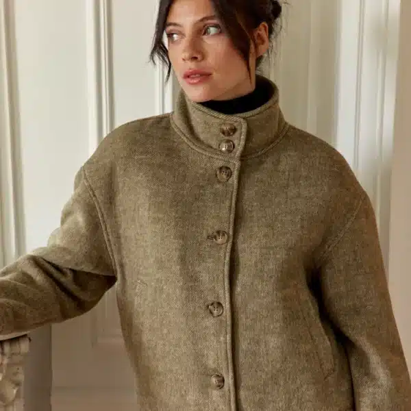 Manteau kaki - Nelcy -  La Petite Étoile