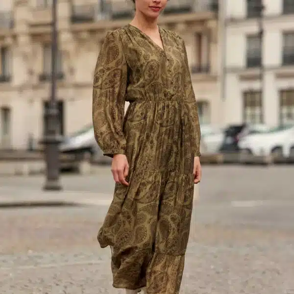 Robe longue cachemire - Ryma - La Petite Étoile
