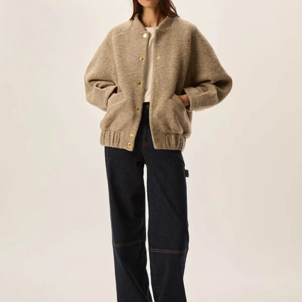 Veste maille Hildou Loup - Des Petits Hauts