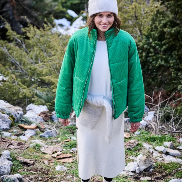 Doudoune Gizele verte - Laure + Max