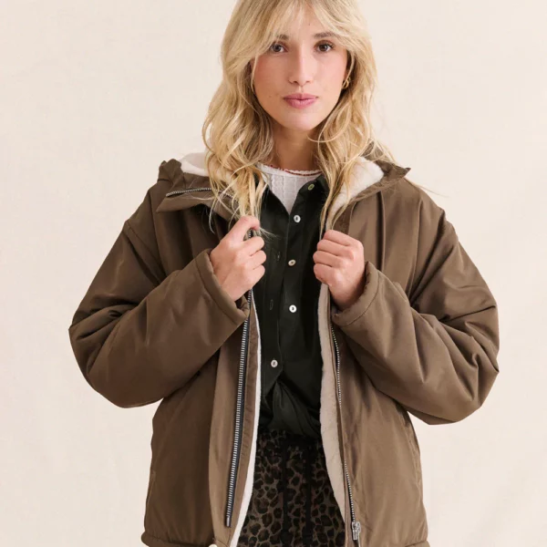 Parka Guzmania chocolat - Laure + Max