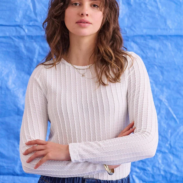 T-shirt Tiana blanc - Laure + Max