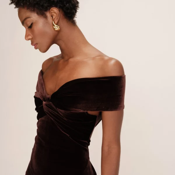 Top en lurex marine Taylor - Grace & Mila