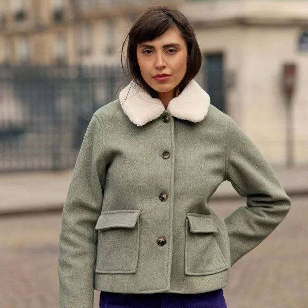 Manteau kaki - Nattie - La Petite Étoile