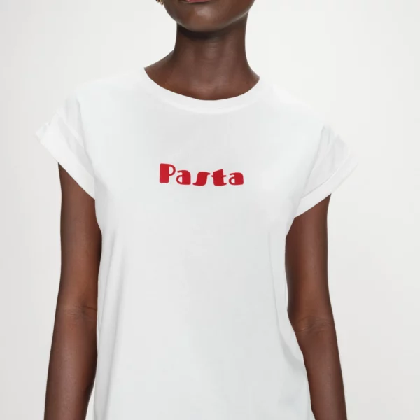 Tshirt à message imprimé rouge vico  - Grace & Mila