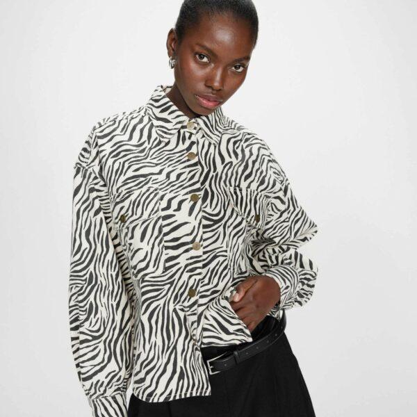 Vest imprimé zébre Vana - Grace & Mila