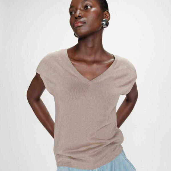 Top V en lurex Grege Valsons - Grace & Mila