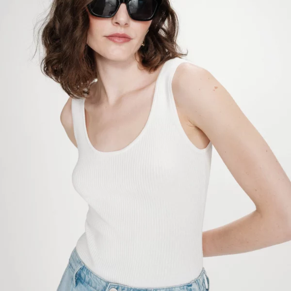 Body en maille Velmondo ivoire  - Grace & Mila