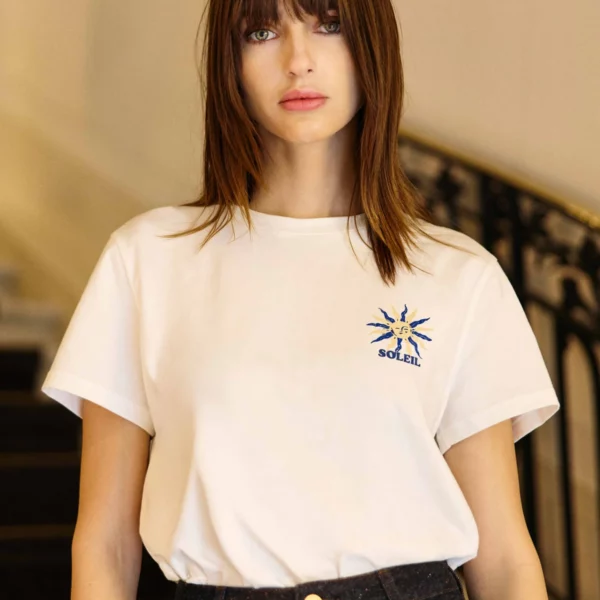T-shirt graphique écru - Tola - La Petite Etoile