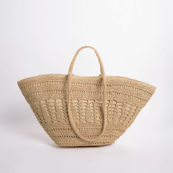 Panier Albertine Raphia Naturel - Maradji