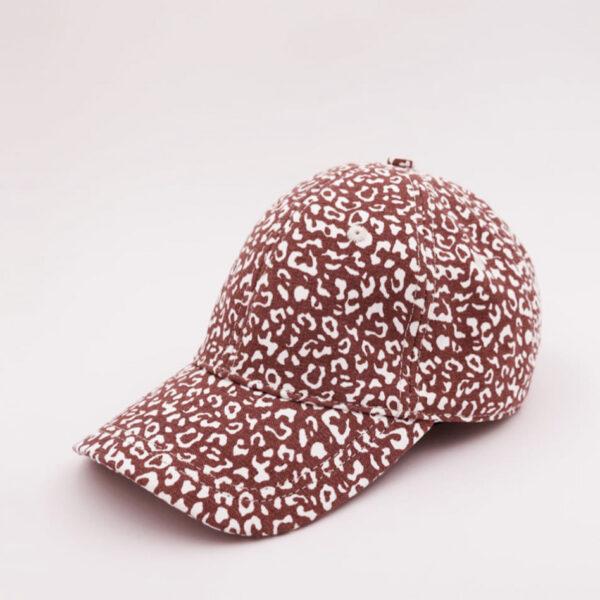 Casquette Nica Leopard Terracotta - Maradji