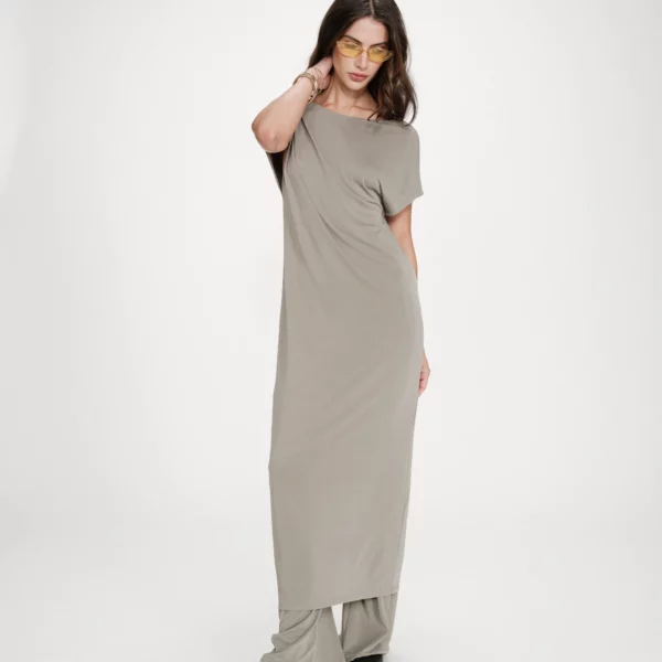 Robe longue Kaki Peace - Grace & Mila