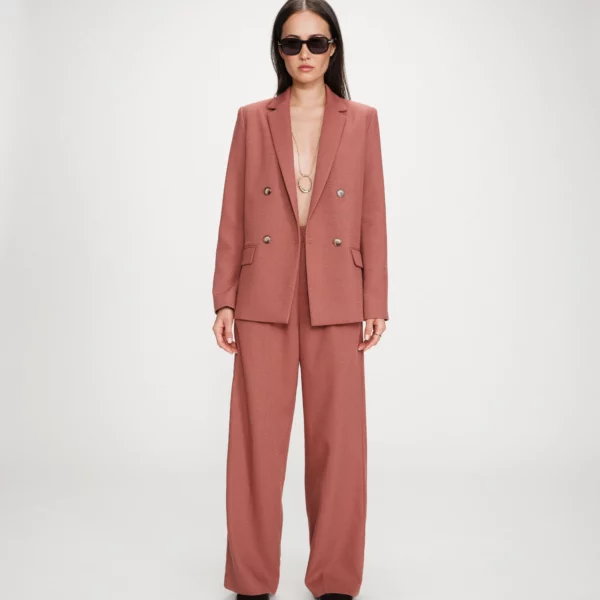 Pantalon tailleur Terracotta Pierre - Grace & Mila