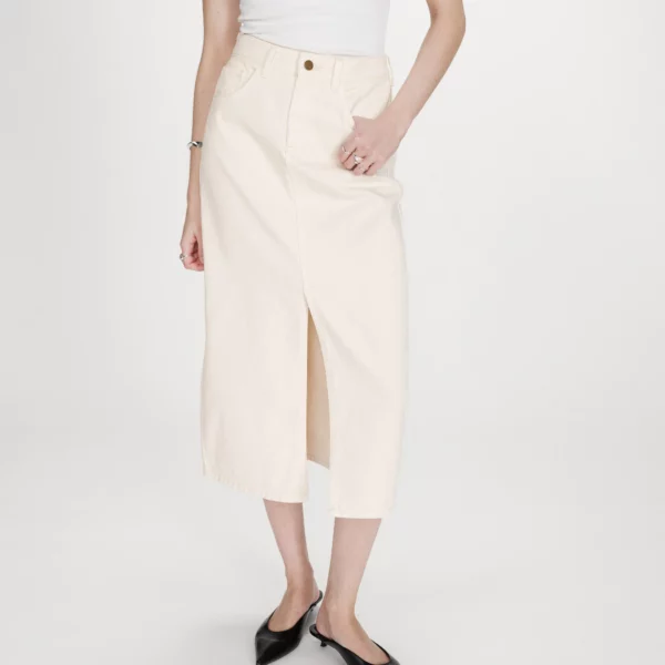 Jupe longue ecru Varenne - Grace & Mila