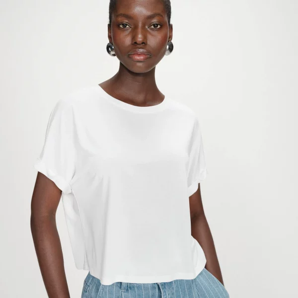 Tshirt oversize Ivoire Parma - Grace & Mila