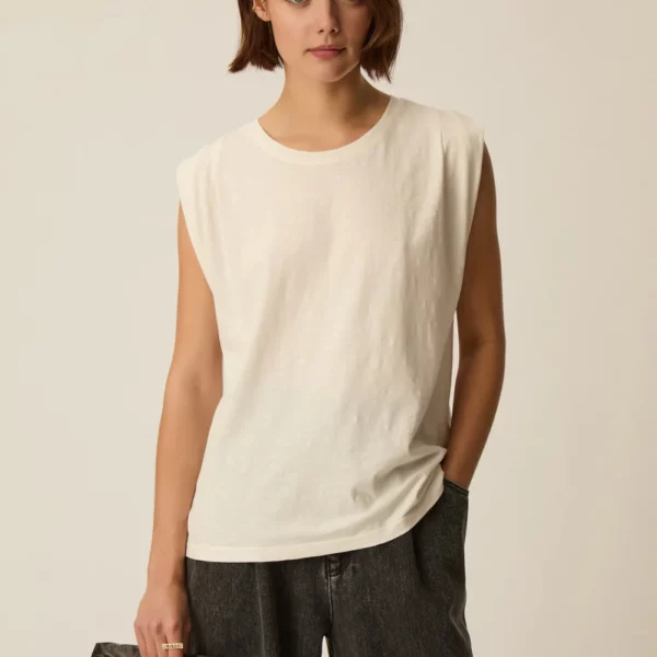 Débardeur zeaba écru - Des Petits Hauts