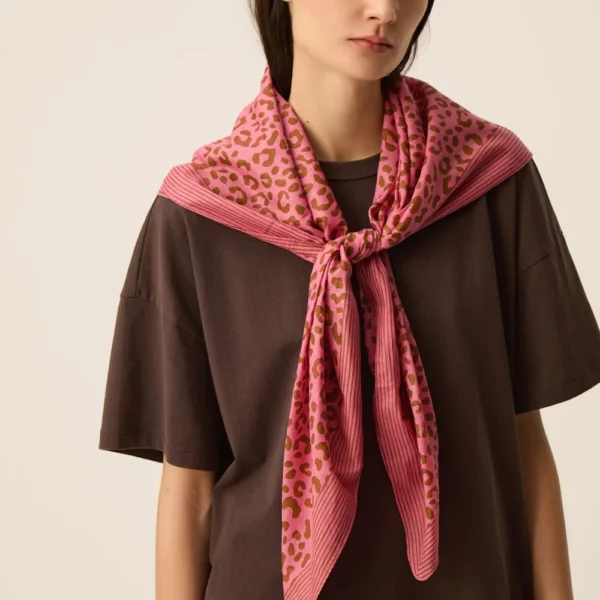 Foulard Nynime Graou mousse/gum