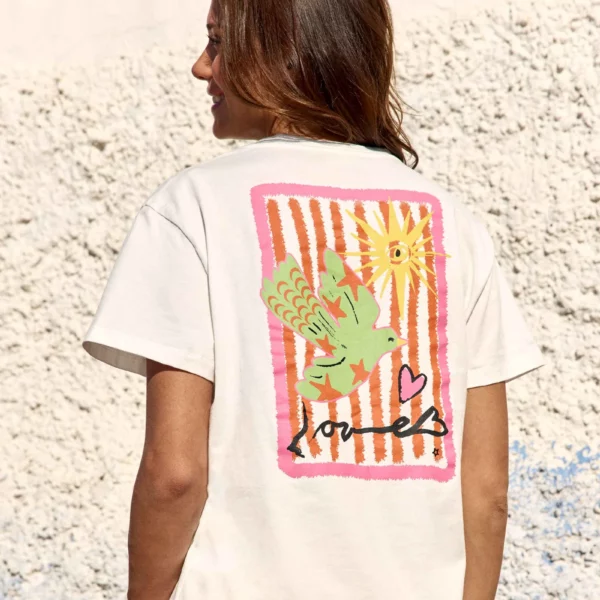 Tolombe - T-shirt coupe droite - La Petite Etoile
